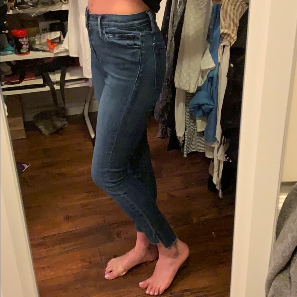 Black Orchid Cropped Skinnies